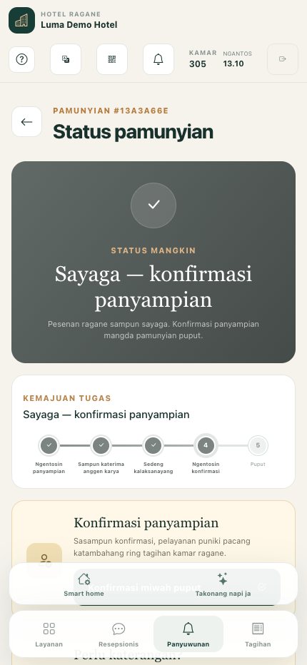Panyuwunan ring telepon: kamajuan miwah konfirmasi panampi